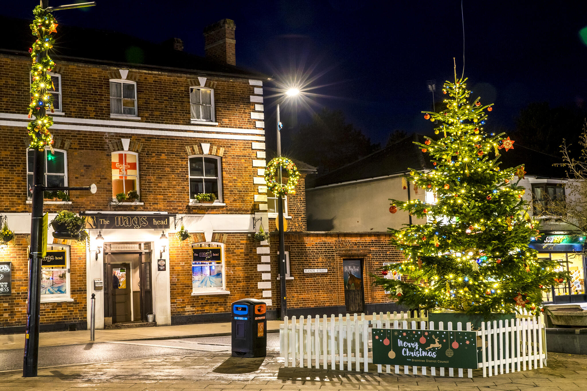 Christmas in Braintree town centre (Braintree District Council