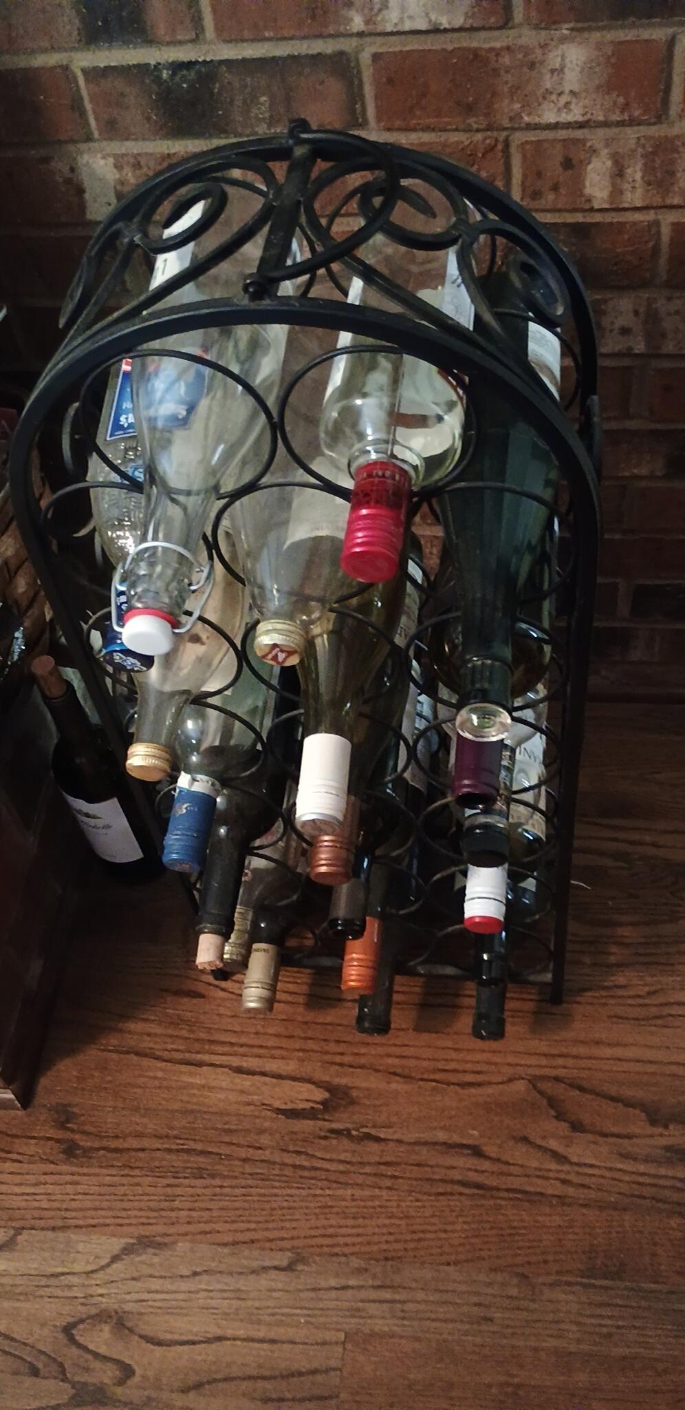 Metal Wine Rack