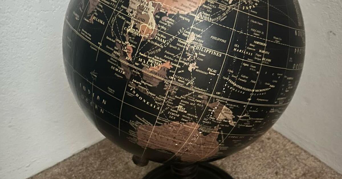 Expensive world globe for sale for 200 in Torrance, CA Finds — Nextdoor