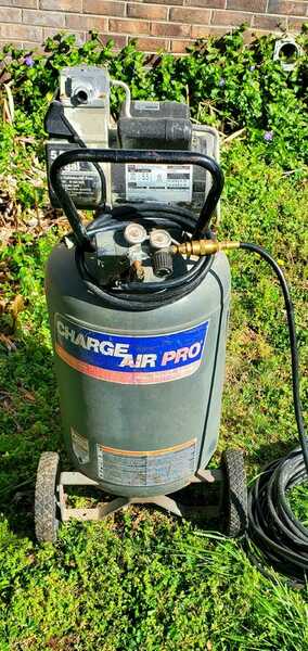 Pro air 5hp 20 online gallon air compressor