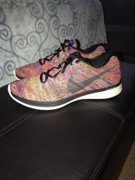 Nike Flyknit Lunar 3 Multicolor Men Size 11 a Few Times No Box. For $100 In Centreville, VA | For Sale & Free —