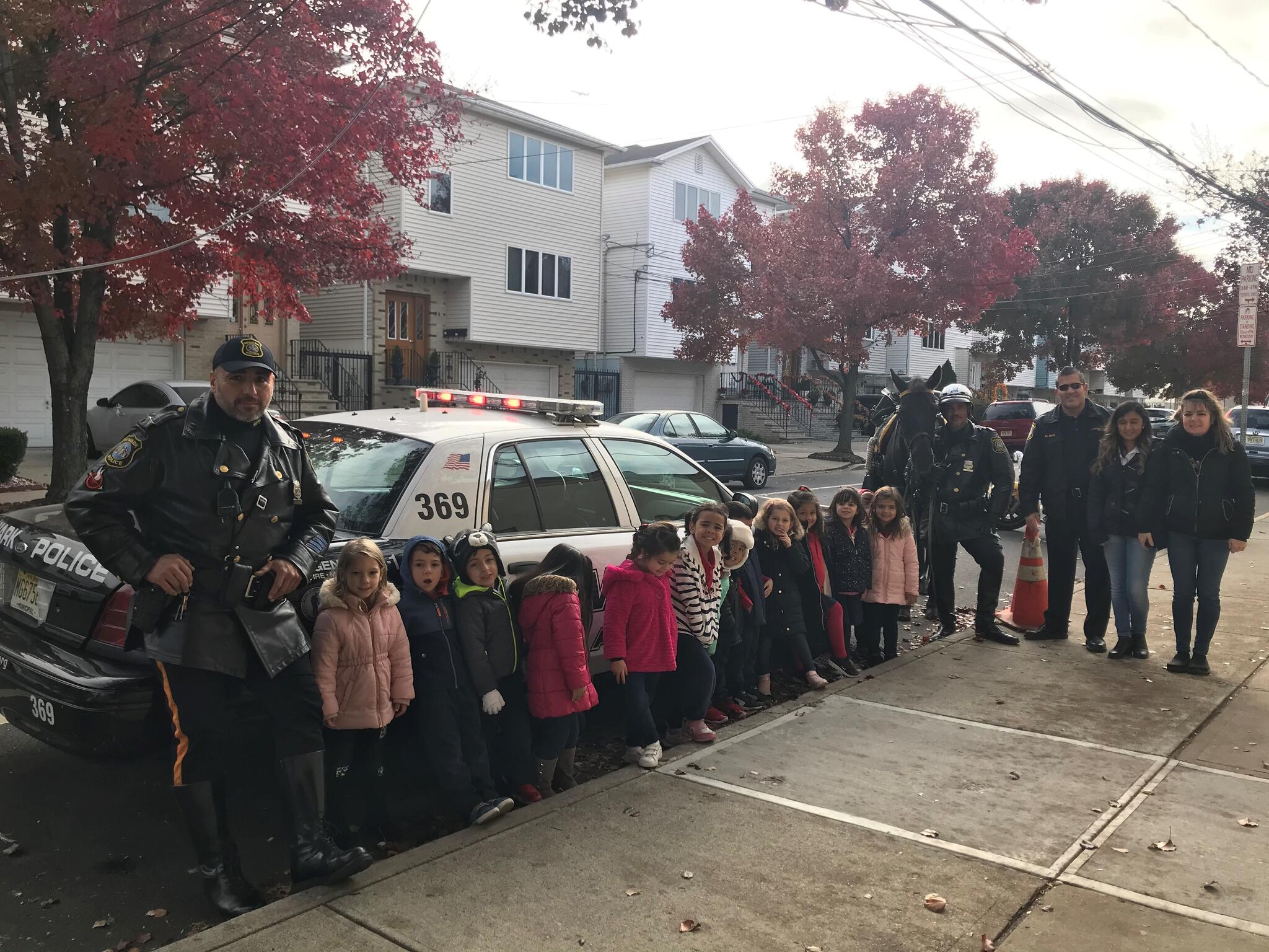 3rd Precinct Community Service Officer M. Silva and Members of the