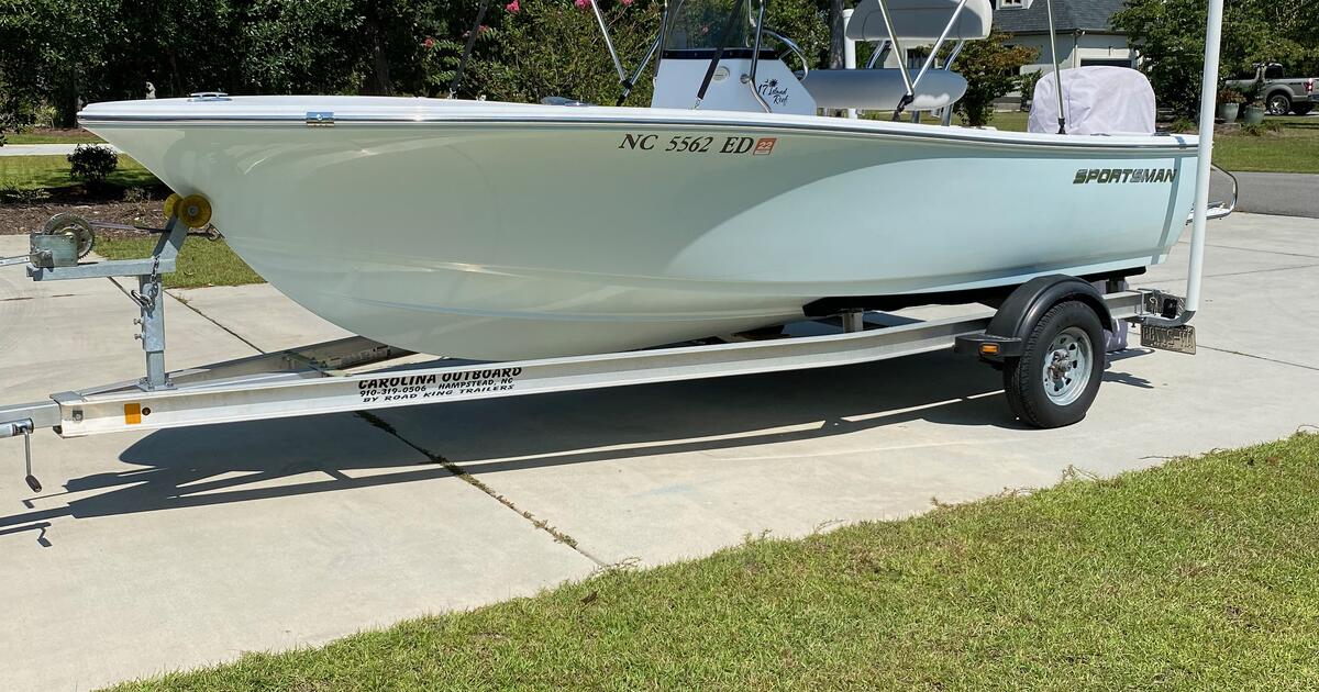 2016 Sporstman Island Reef 17 Boat with trailer and outboard for 21950