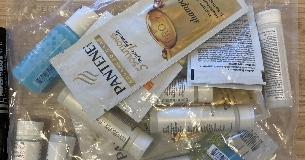 Give travel Shampoo, conditioner shower cap for Free in Dallas, TX