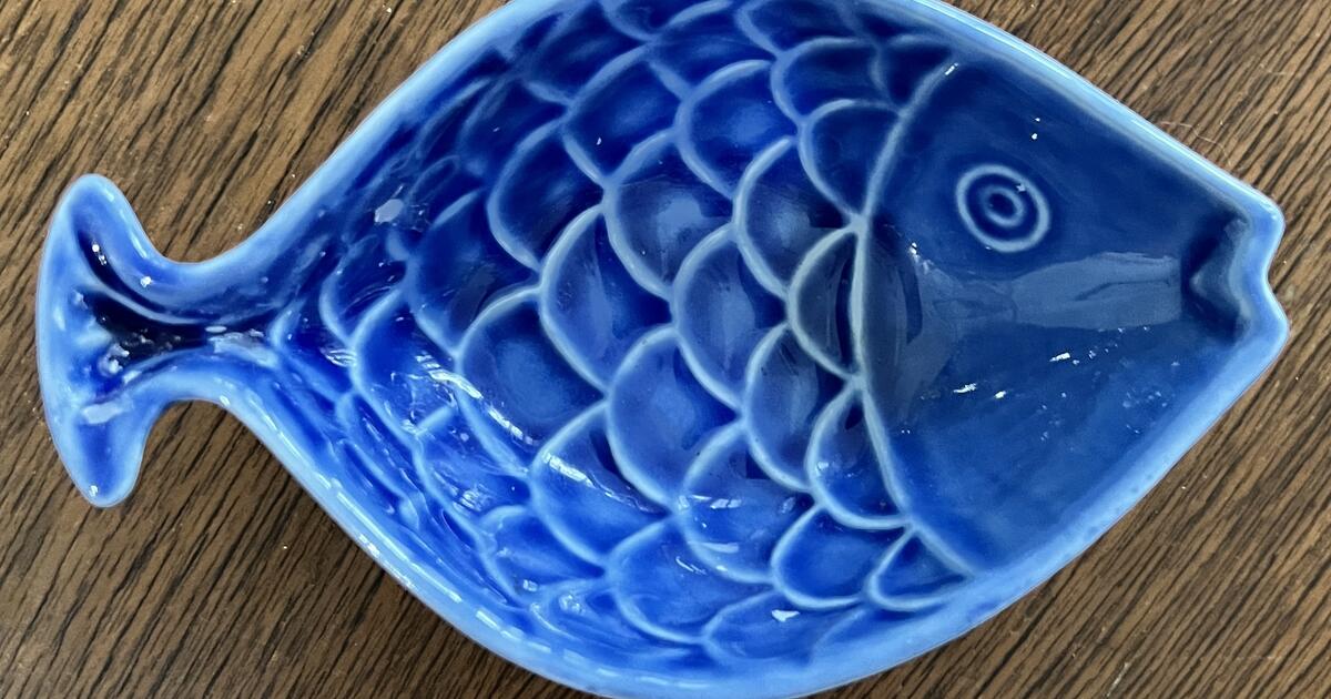 Andrea by Sadek Blue Fish Trinket Bowl - very small for $3 in Rehoboth ...