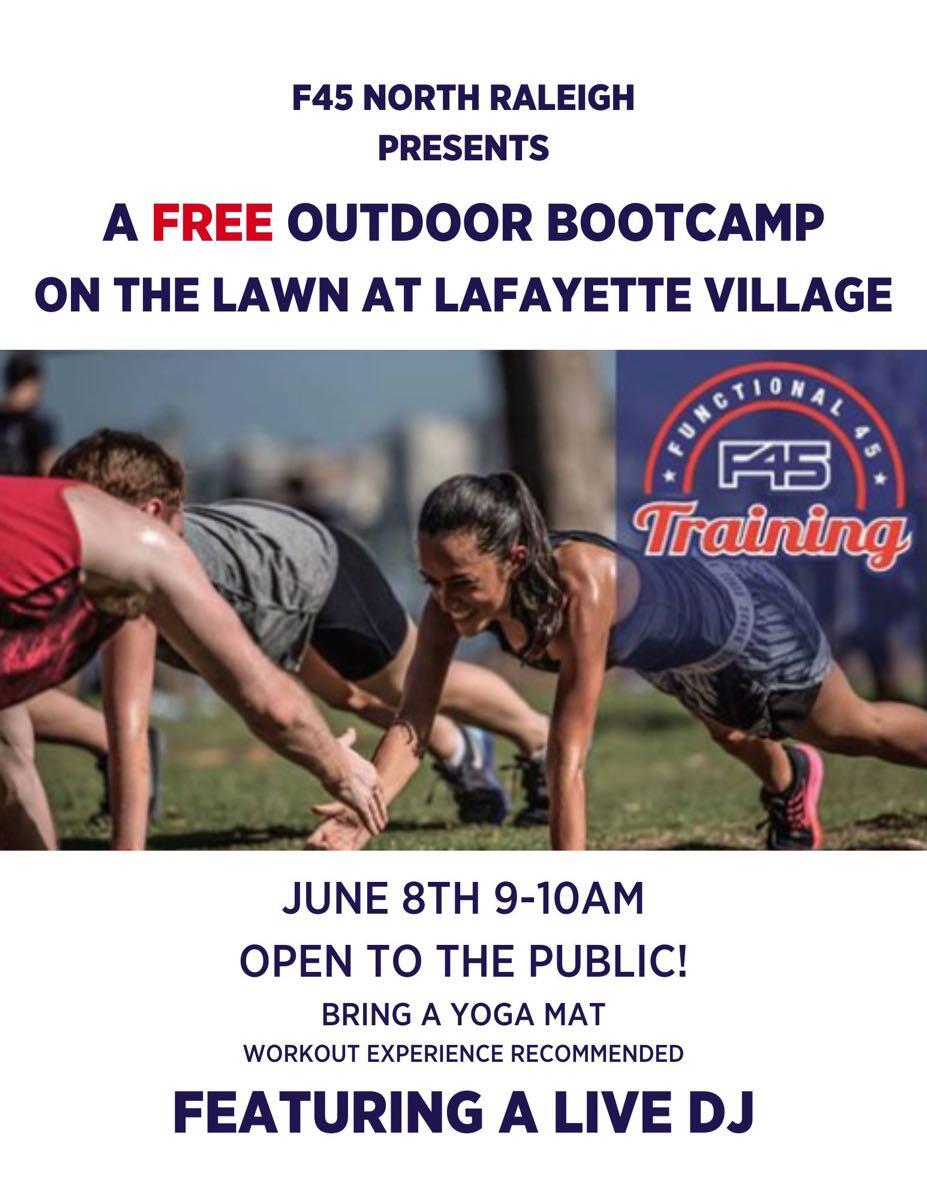 FREE OUTDOOR WORKOUT!