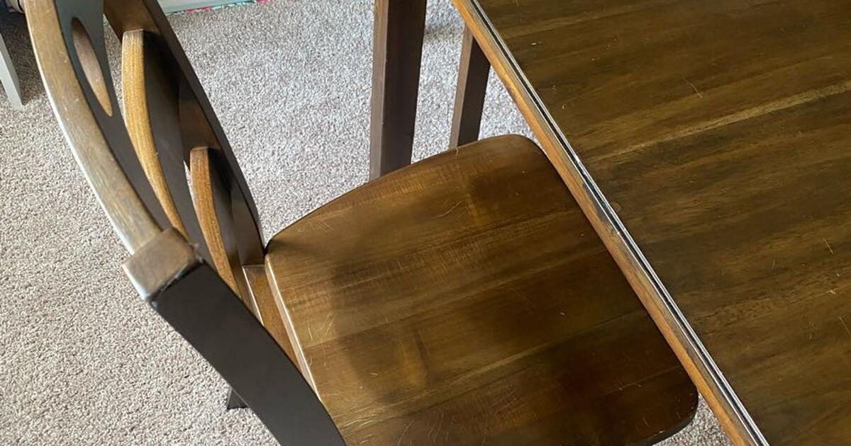 Square Dining Table 5PC Set Hazelteen for 150 in Maple Grove, MN For