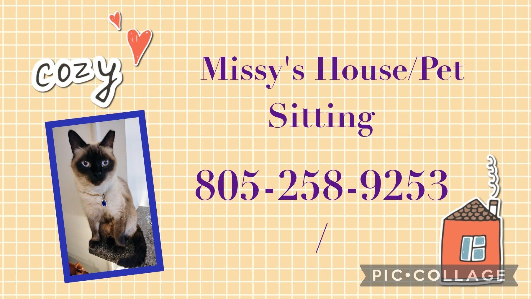 Missy's House & Pet Sitting Ventura Girl Friday & Chaos Control