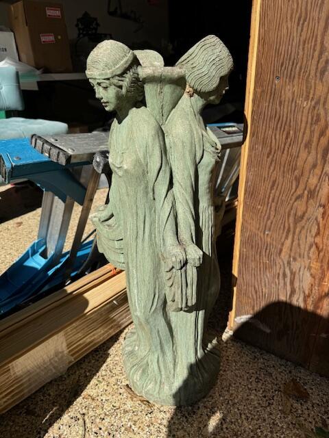 Vintage Garden Statue- Three Graces