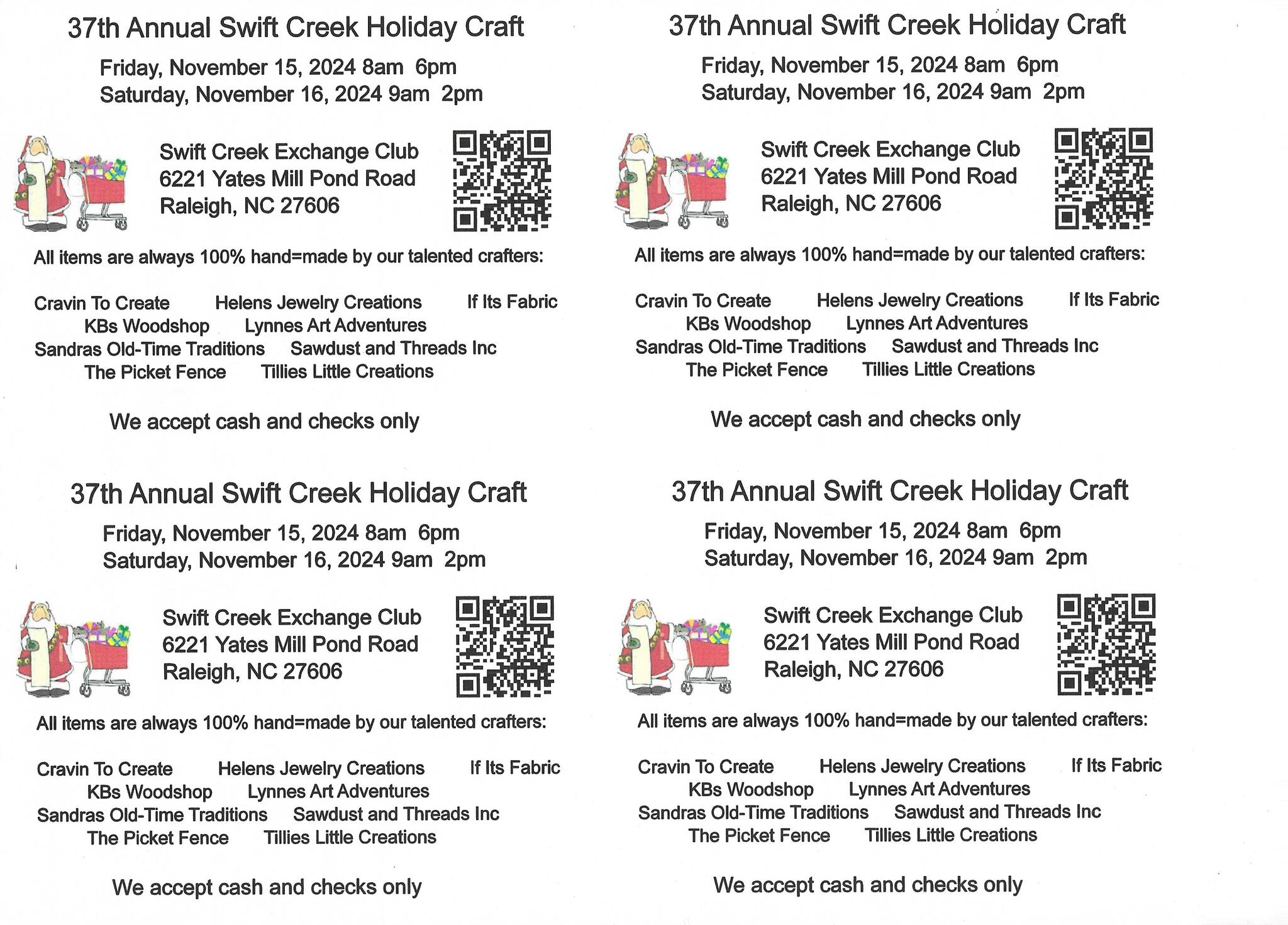 Annual Swift Creek Holiday Craft Fair