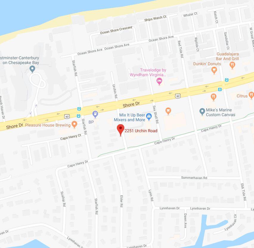 11/30 Emergency Water Main Repair 2251 Urchin Road (Virginia Beach Public Utilities