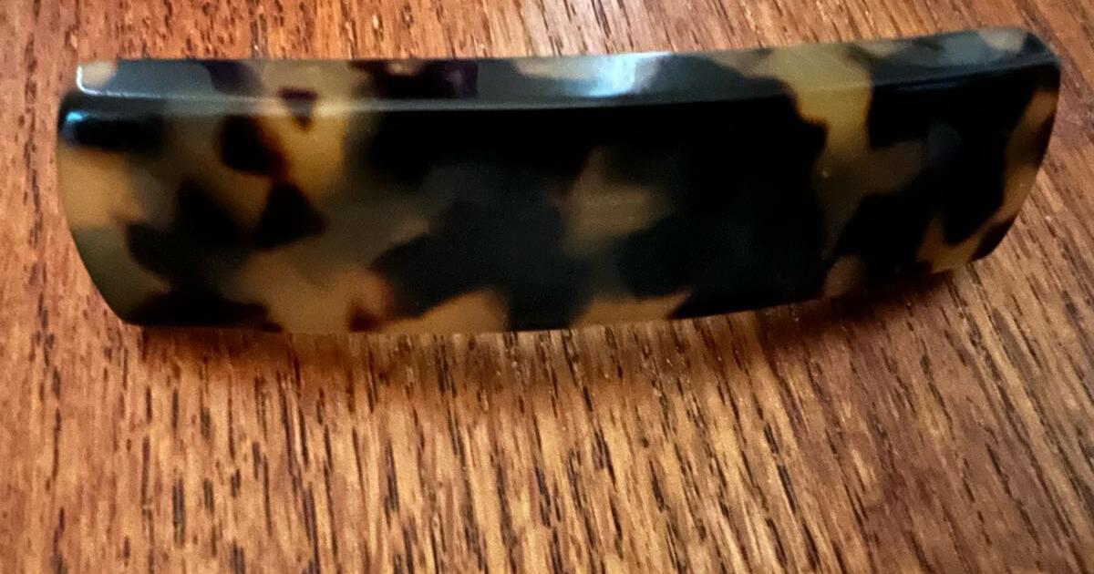 Vintage J Crew Tortoise Barrette Made in France for 8 in Fort Collins