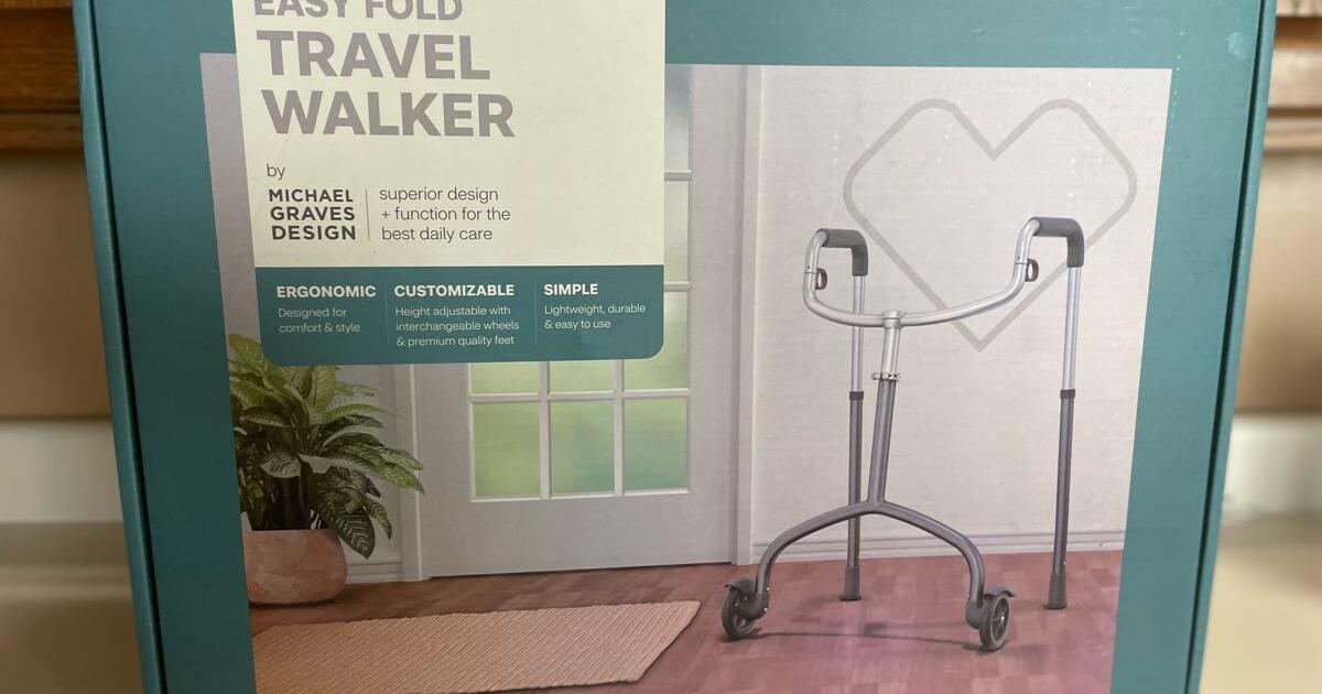 CVS Easy Fold TRAVEL WALKER for 50 in Carrollton, TX Finds — Nextdoor