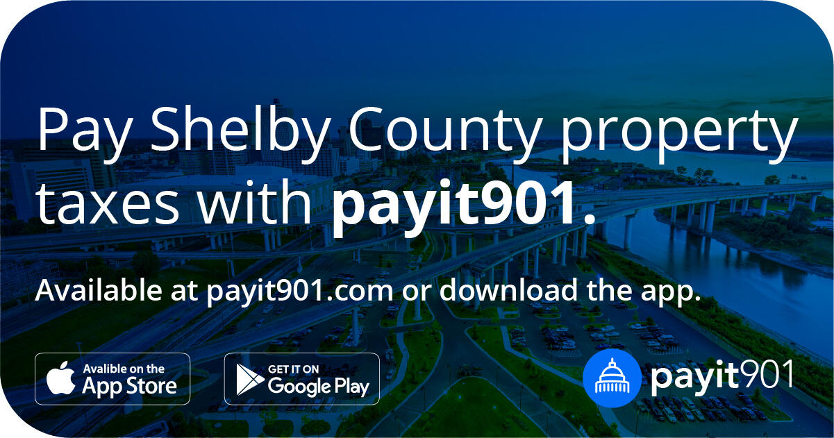 Property Taxes pay them by the end of the year with payit901 App