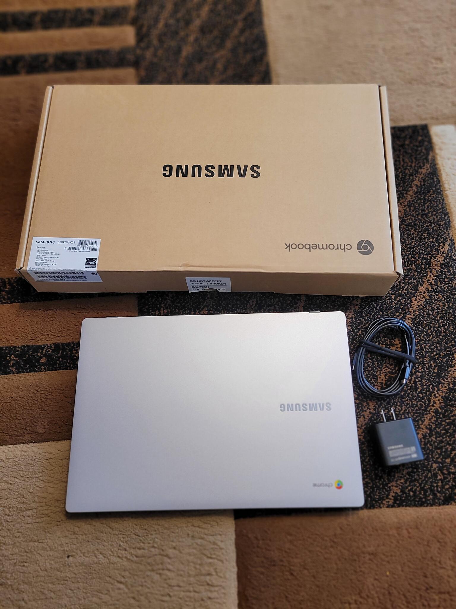 SAMSUNG XE350XBAK01US Chromebook 4 for 200 in Sacramento, CA For