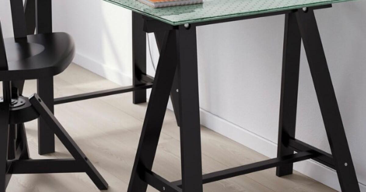 Glasholm ikea desk discount