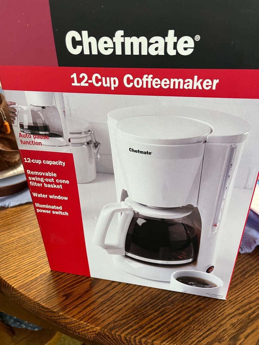 New In Box Chefmate 12 Cup Coffee Maker I'm For $10 In Cincinnati, OH | For  Sale & Free  Nextdoor