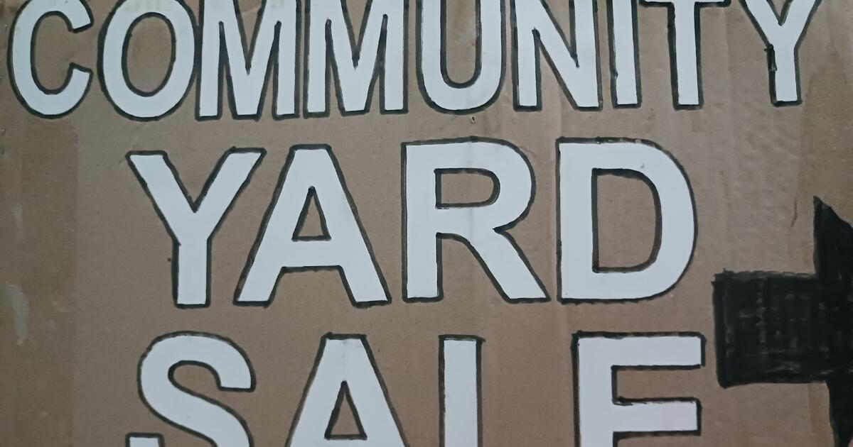 October 7th Community Yard Sale (Villages at Palmetto Pointe) for 123 in Bluffton, SC For