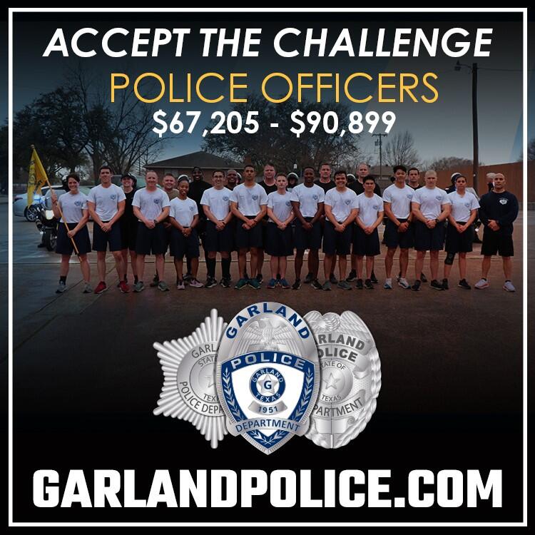 We're hiring POLICE OFFICERS! (Garland Police Department) — Nextdoor