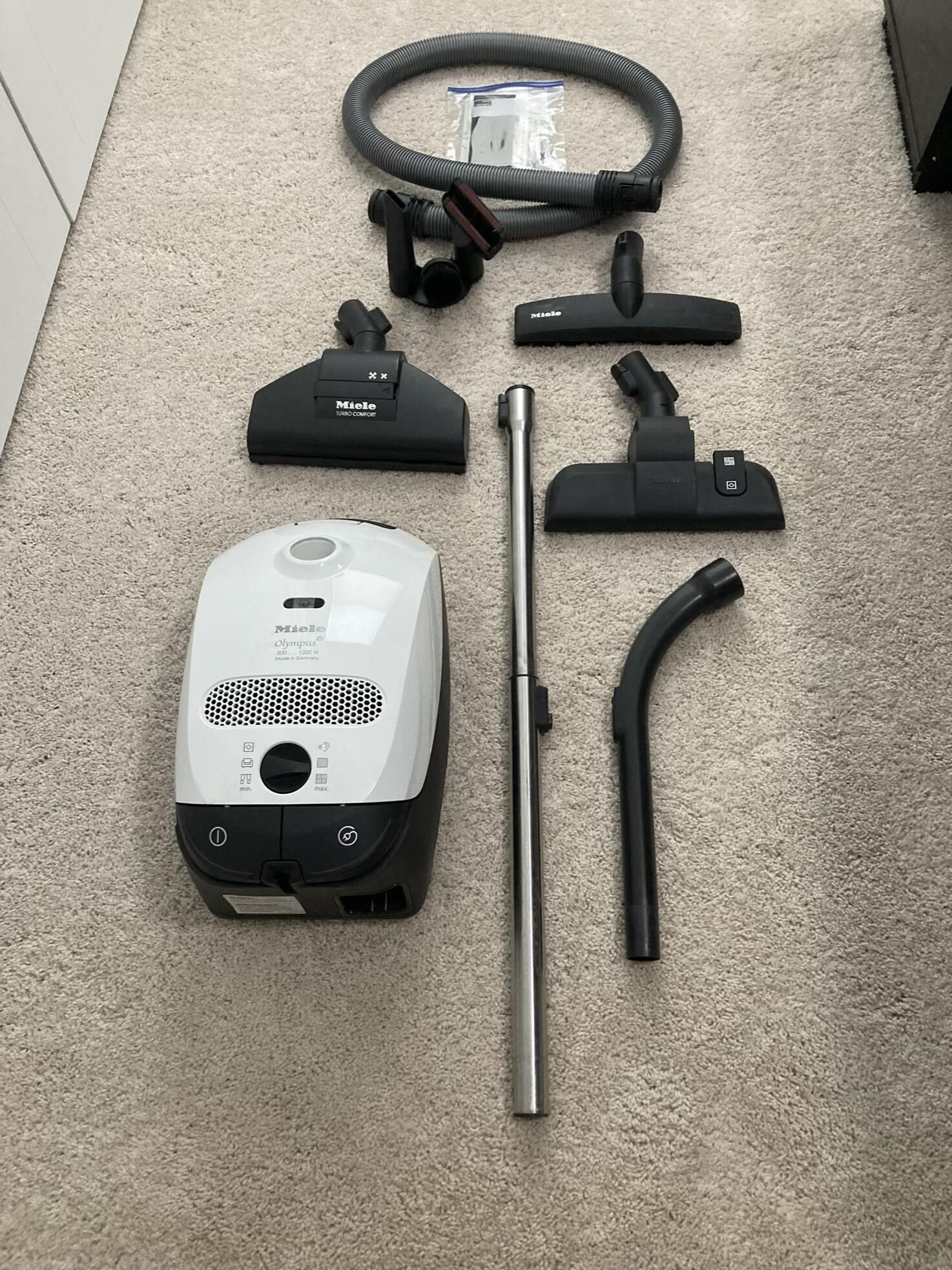 Miele Vacuum Cleaner with Attachments