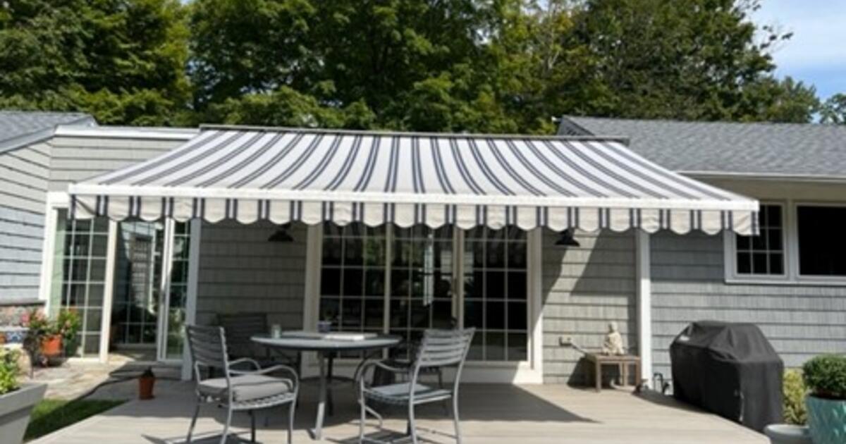 Retractable Awning for sale, motorized, from Durkin of Danbury for ...