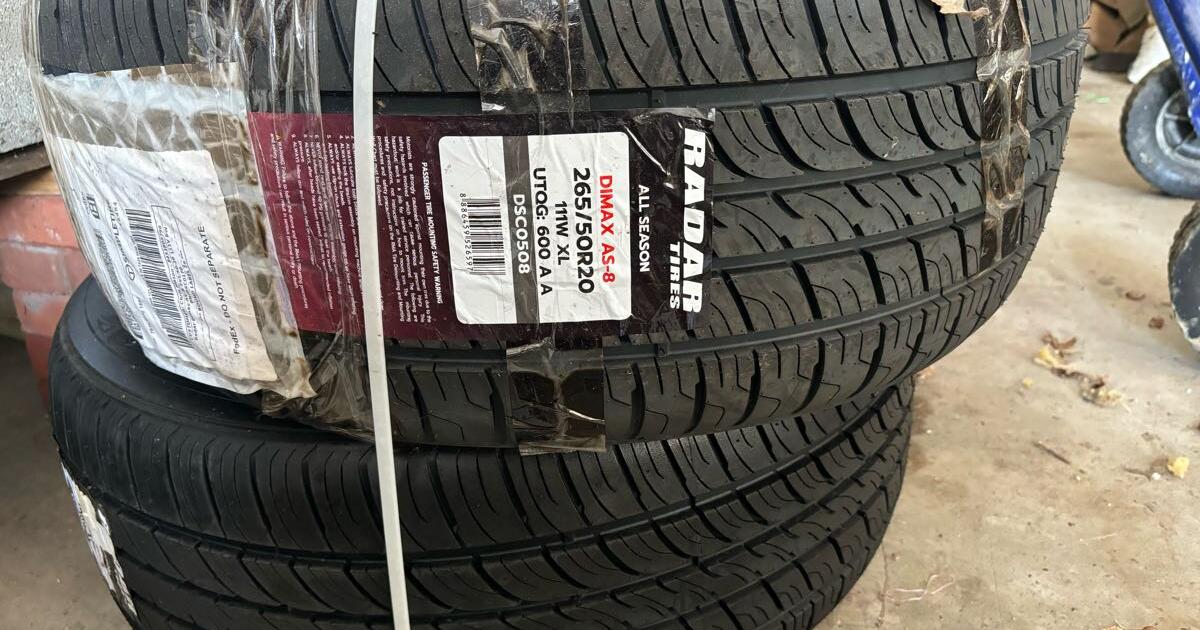 4 brand new tires 265/50r20 for $575 in High Falls, NY | For Sale ...