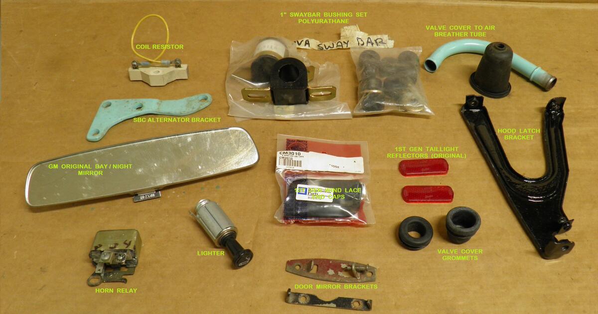 Chevy Nova Parts (1st & 2nd Gen) / Camaro (1st Gen) for 20 in