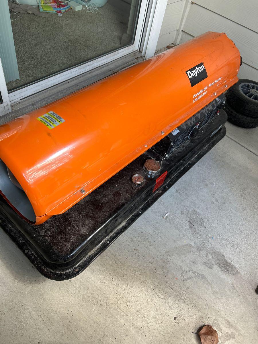 Dayton Portable-Fired Heater 170,000 BTU For $500 In Houston, TX | For Sale  u0026 Free — Nextdoor