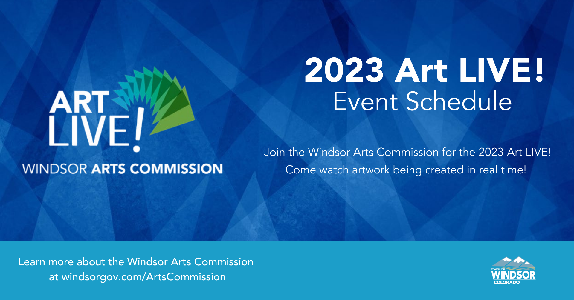 Join the Windsor Arts Commission for the 2023 Art LIVE! (Town of