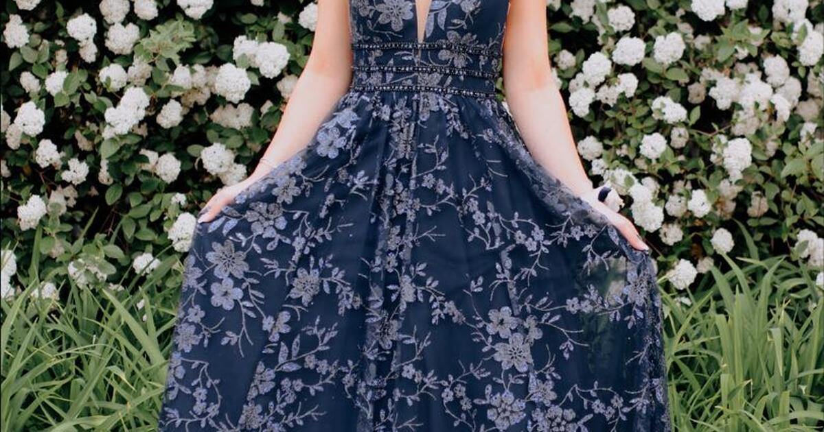 Navy Blue Prom Dress for 75 in Muncie, IN For Sale & Free