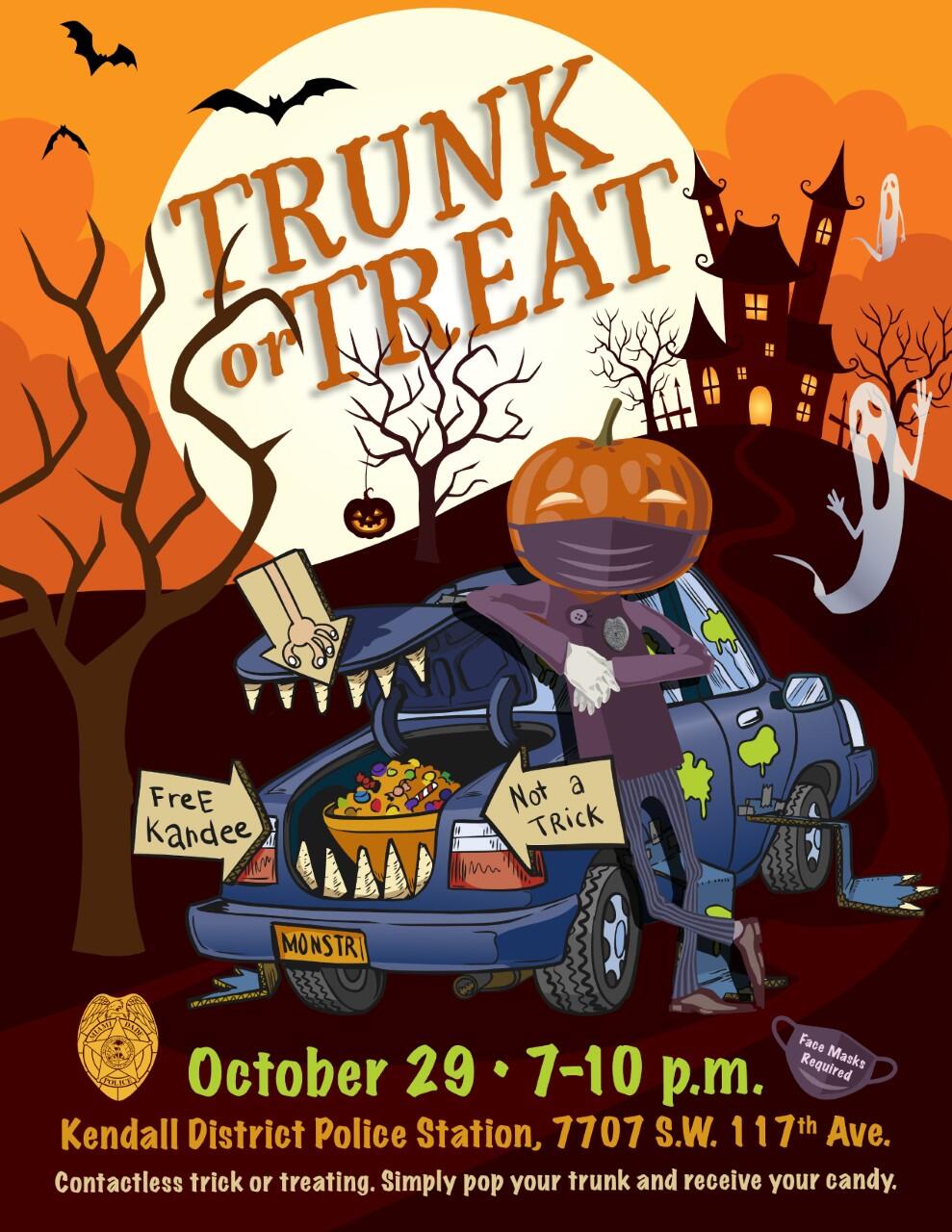 Kendall District Halloween Drive-Thru (Miami-Dade Police Department ...