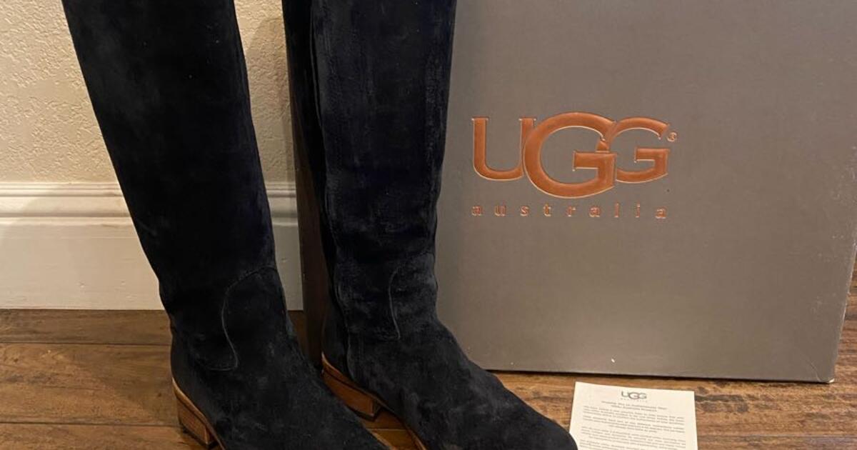 UGG black suede tall boot size 7 style “Broome 5518” for $90 in Napa ...