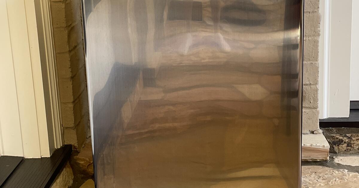 Kenmoore Compact Refrigerator/Freezer Stainless Steel 4.6 Cu. Ft