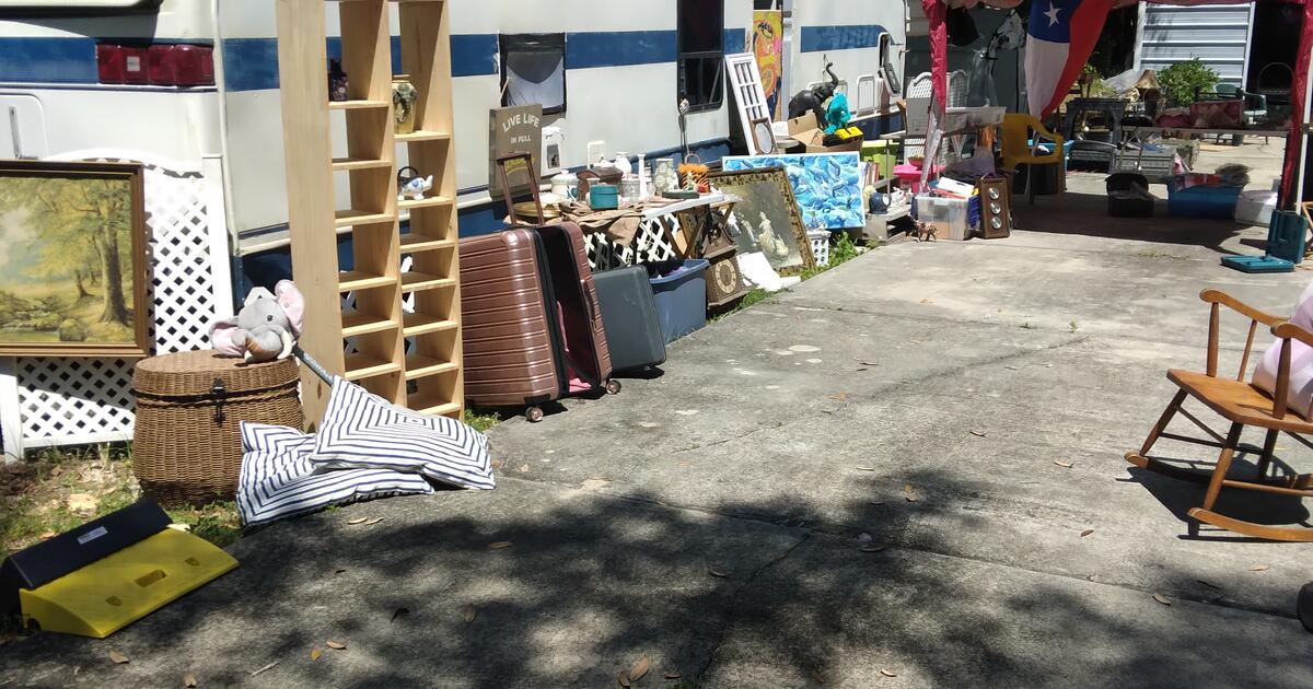 Garage yard sale 1315 E. St.115 4/19 to 4/21 for 1 in