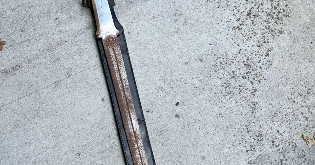 Solid wood and steel sword for $25 in Oakland, CA | Finds — Nextdoor