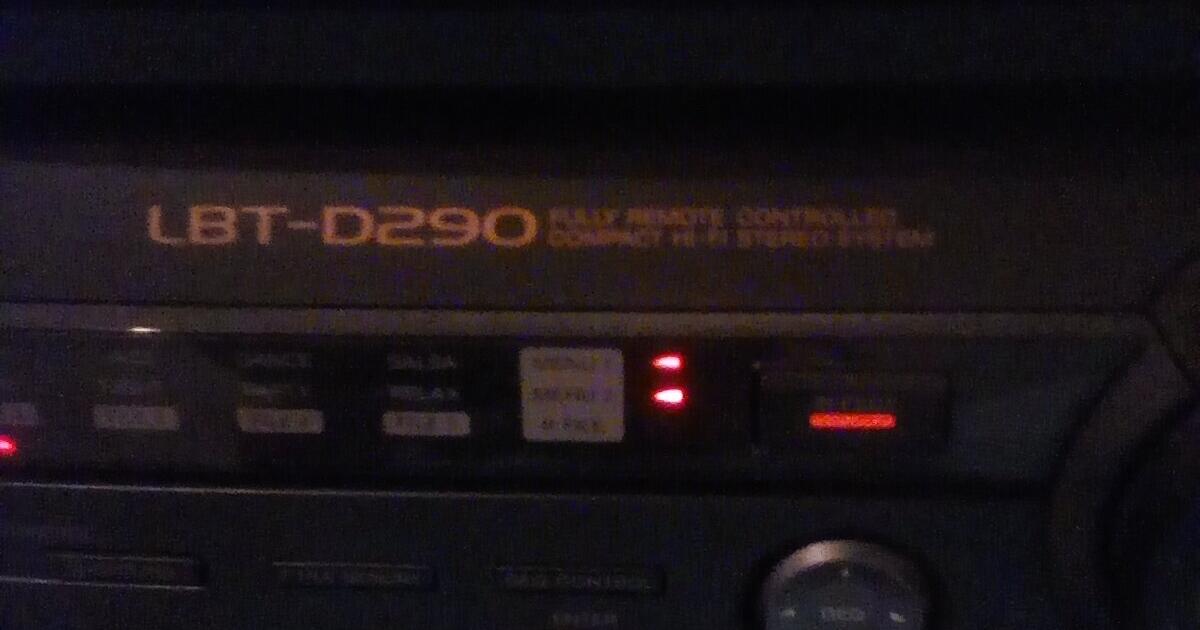 Vintage Sony LBT-D290 stereo system with working remote control for ...