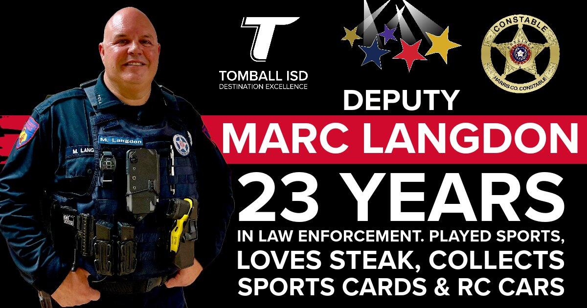 Meet Deputy Marc Langdon with Constable Mark Herman's Office who is