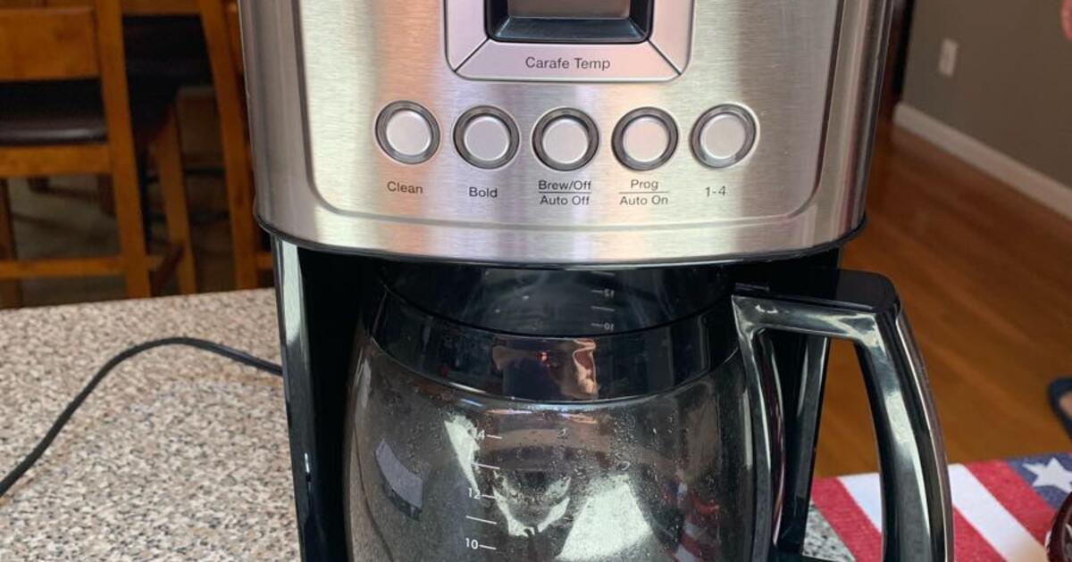 Cuisenart coffee maker for $30 in St. Charles, MO | For Sale & Free ...