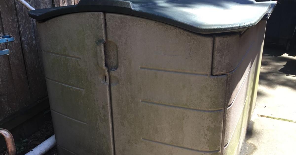 Rubber Made 4x6 shed for 140