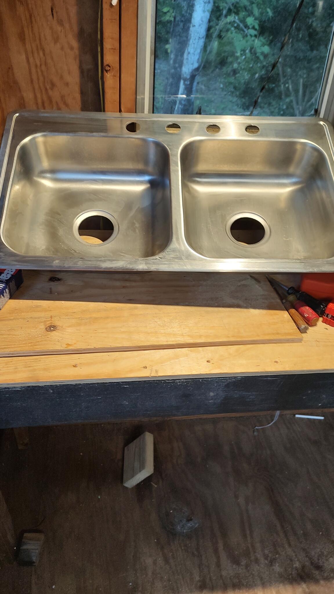 Stainless steel double sink for 50 in Southport, NC For Sale & Free