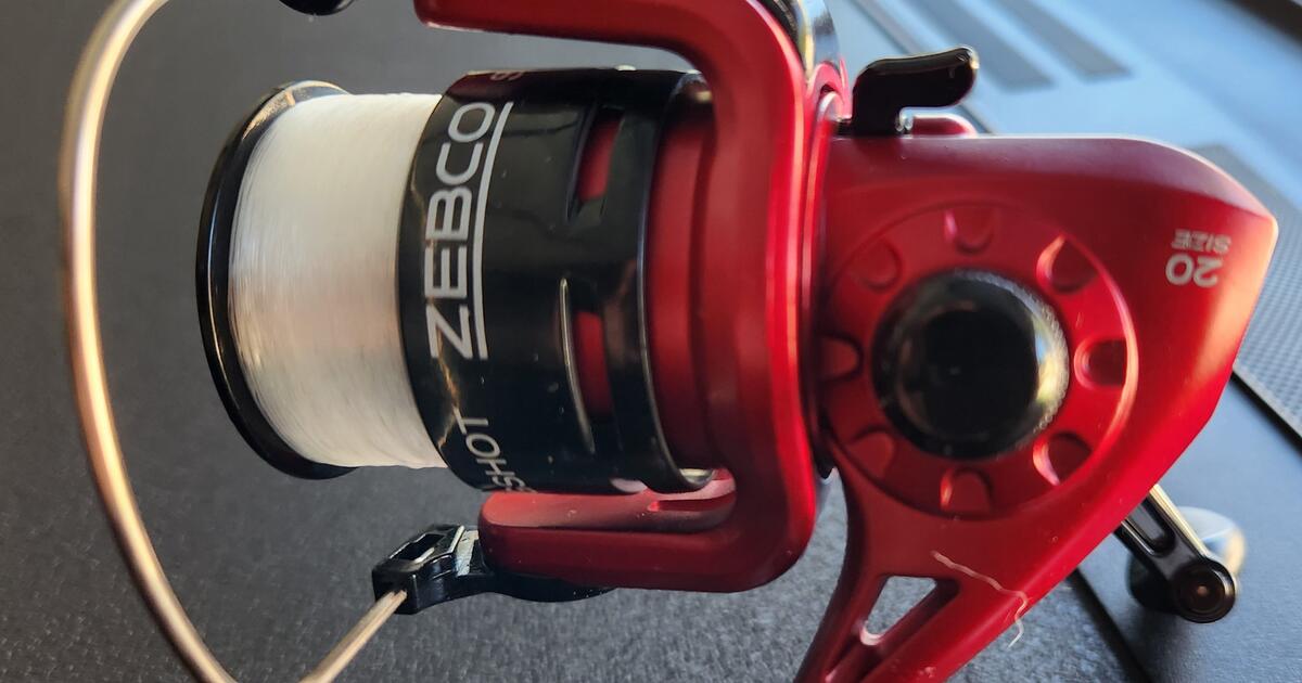 NEW ZEBCO SLINGSHOT FISHING REEL & ROD for 15 in Loudon, TN For Sale