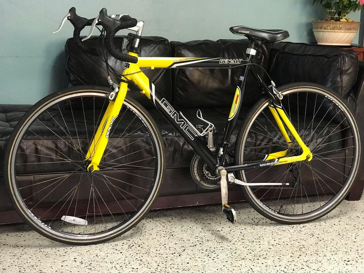 Mountain Bike Gmc Denali Bike Yellow Black Gmc Denali Road Bike