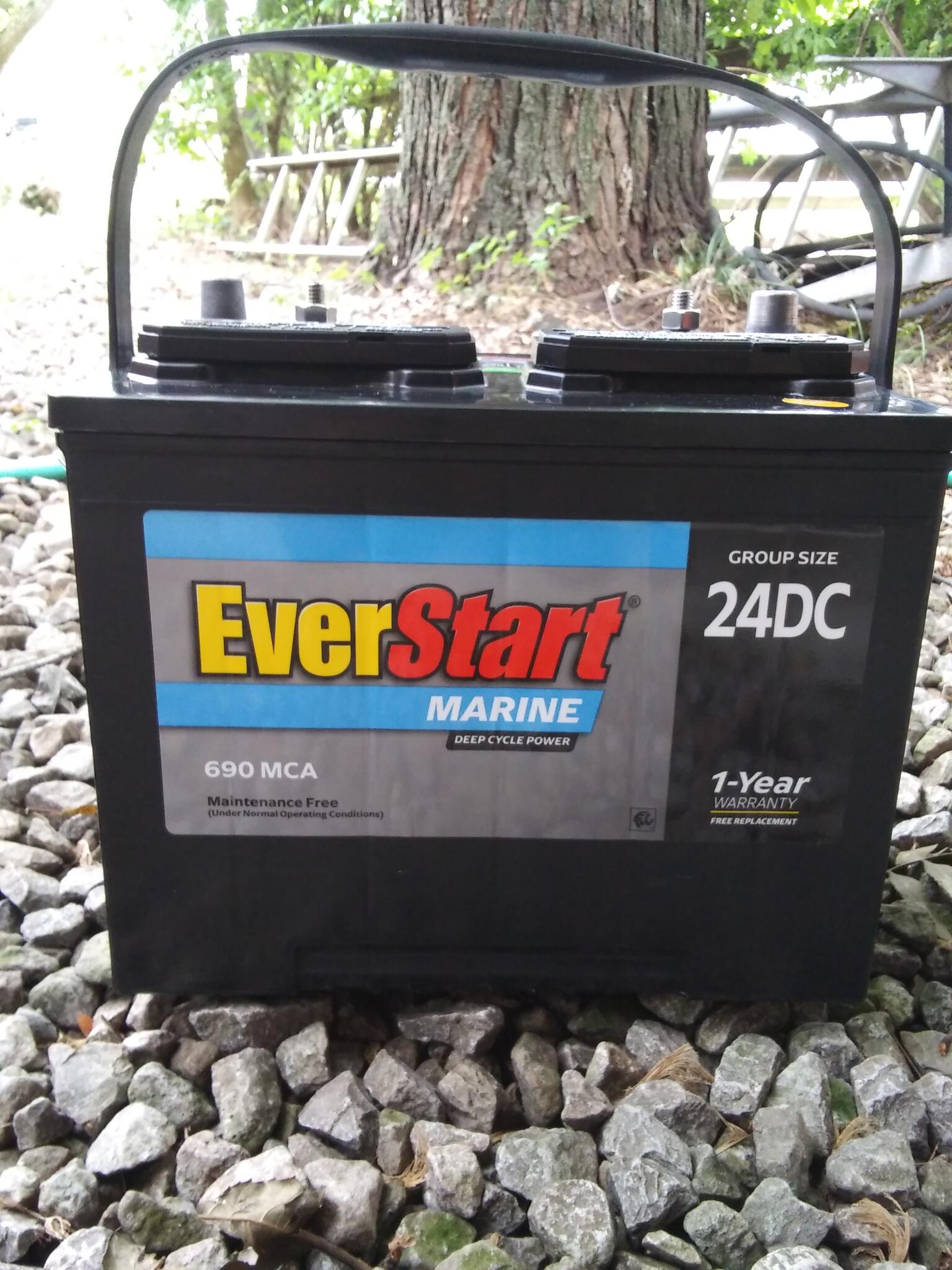 EverStart Marine Deep Cycle Battery for $60 in Lakeside Marblehead, OH ...