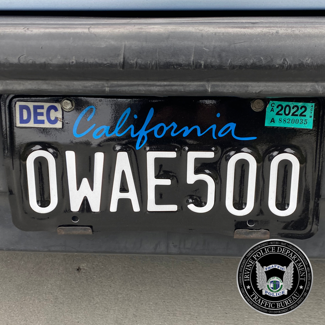 You May Have Noticed Some Unique And Colorful California License Plates 