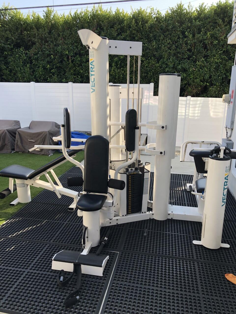 Vectra online 3800 online home gym