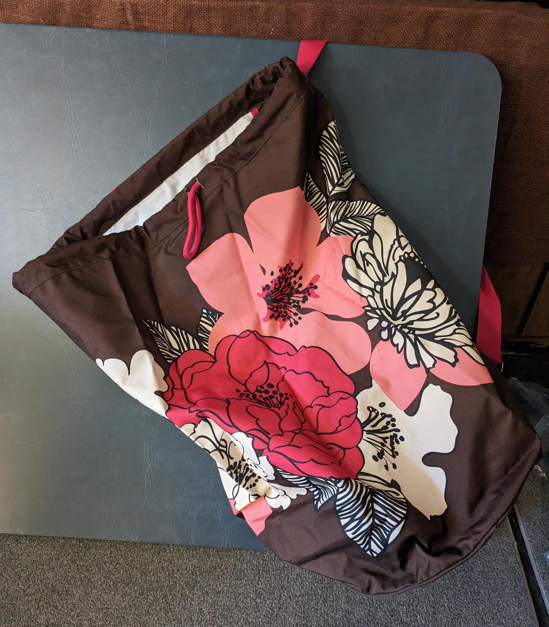 Vera bradley laundry bag hot sale