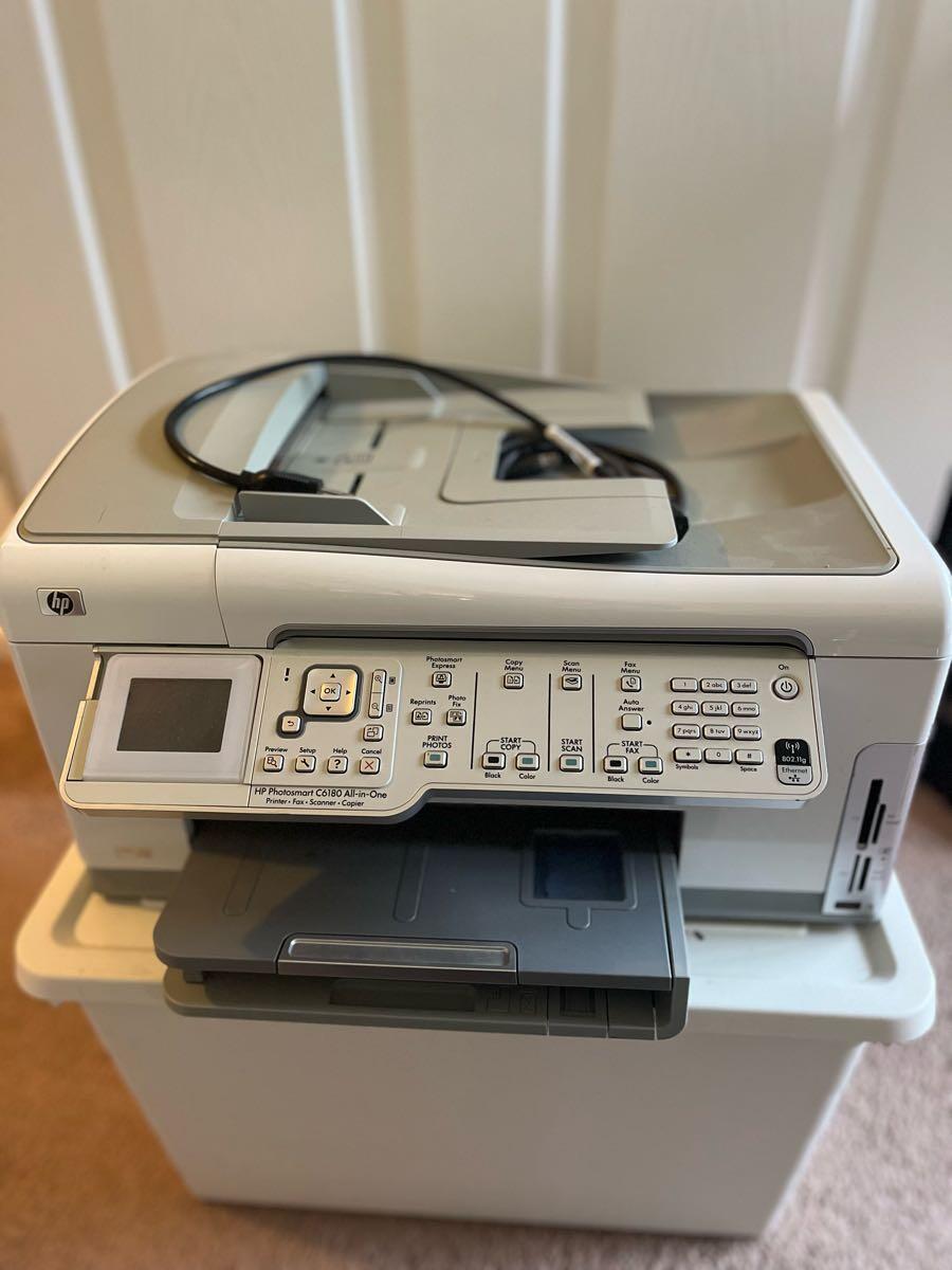Printer HP Photosmart C6180 AllinOne printer/Fax/Scan/Copier for
