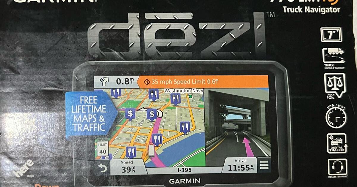 Garmin DezL 770 HD Truck For $250 In Chicago, IL | Sale & Free — Nextdoor