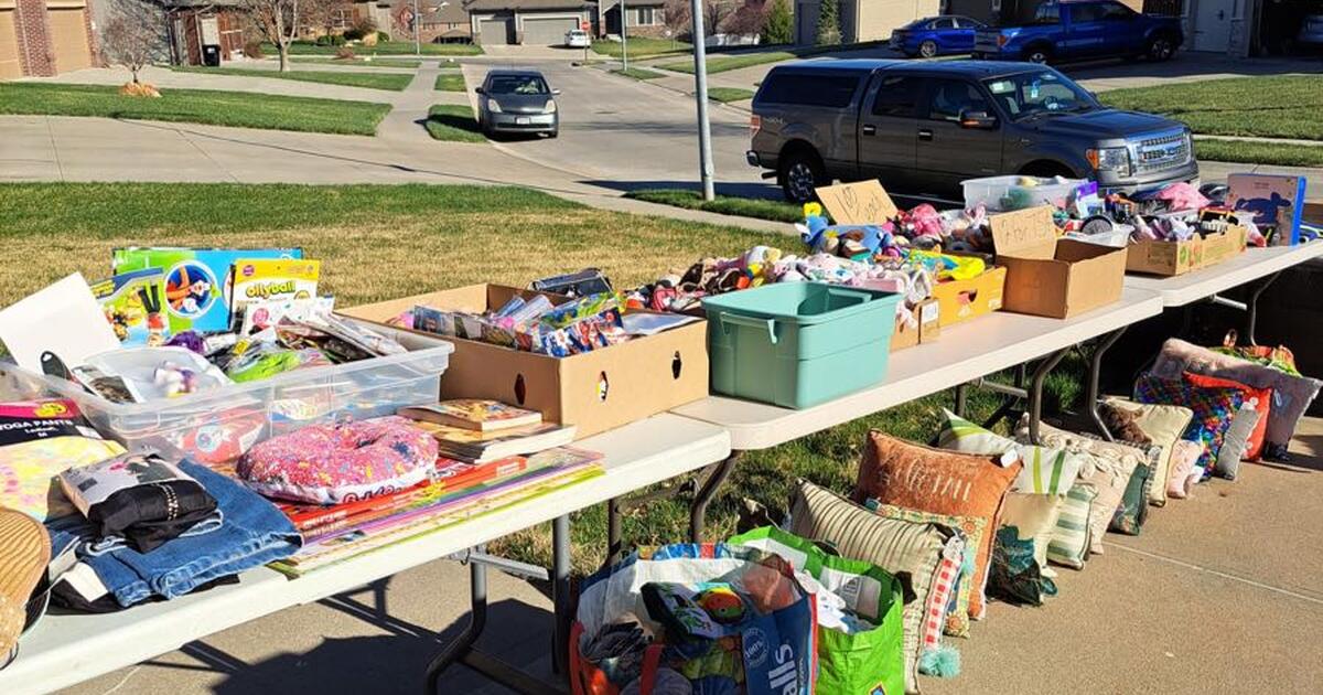 Huge Papillion garage sale 72nd and Cornhusker for 1234 in La Vista