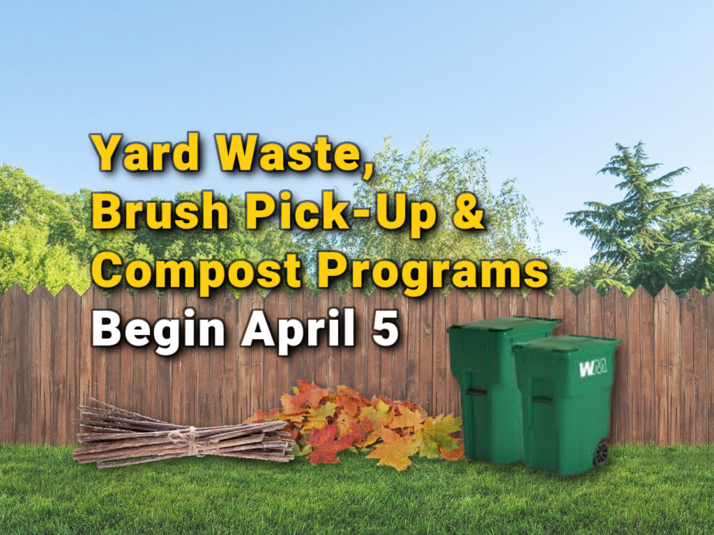 Westmont Yard Waste, Brush PickUp & New Composting Program Begin April